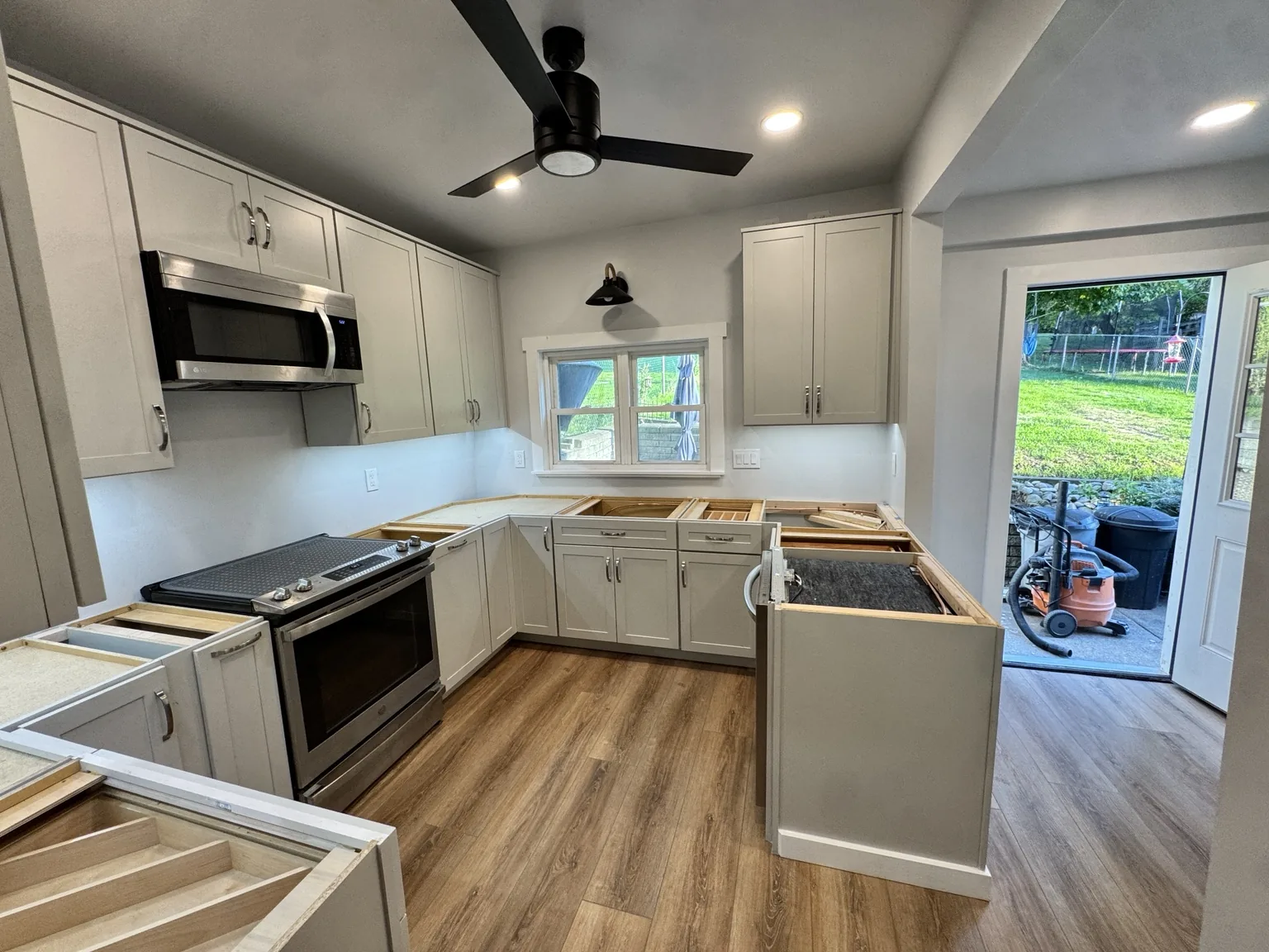 Finished kitchen renovation